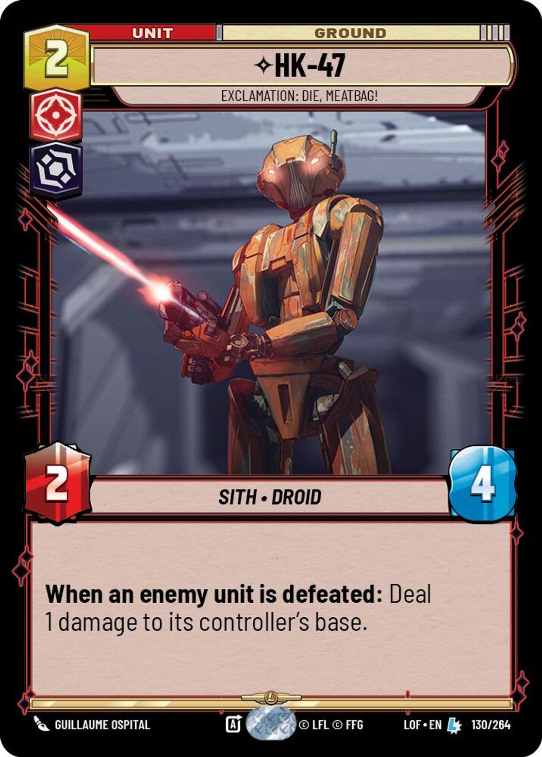 HK-47 | Exclamation: Die, Meatbag!