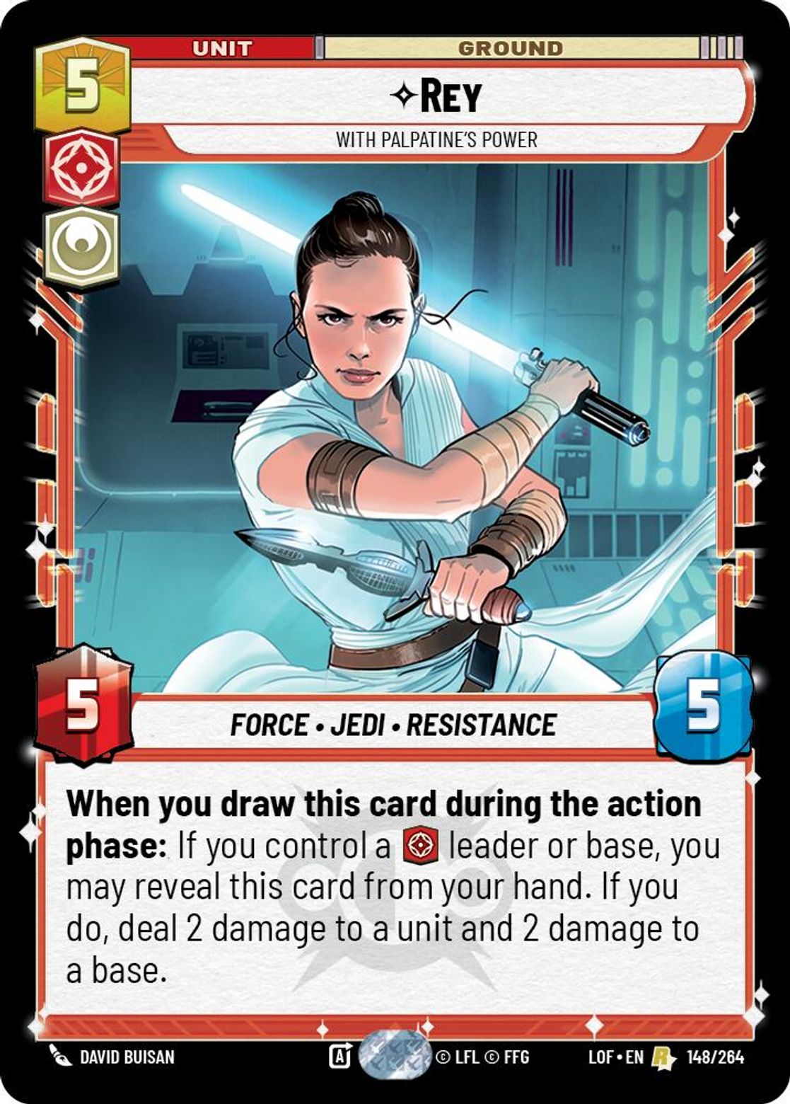 Rey | With Palpatine's Power