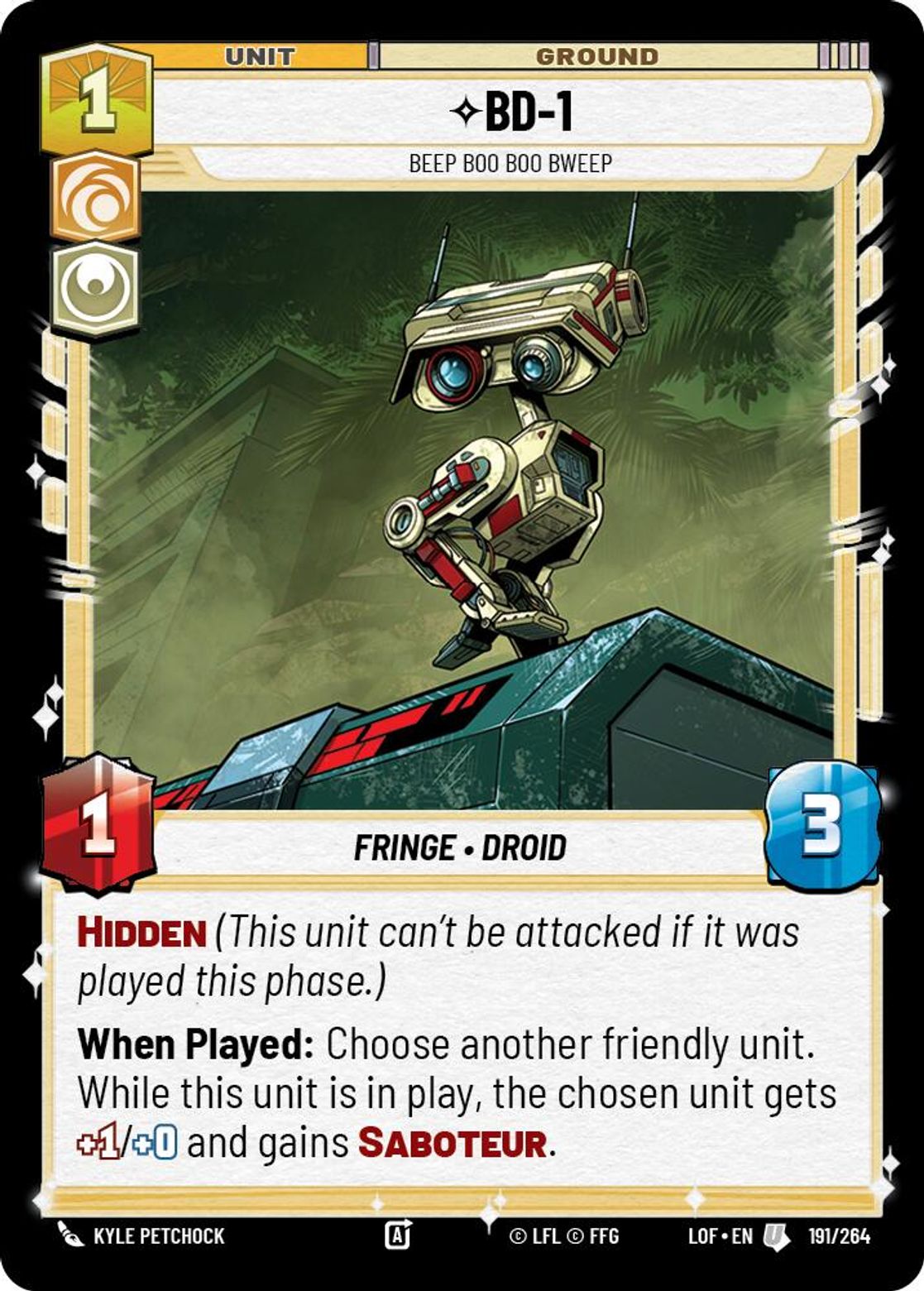 BD-1 | Beep Boo Boo Bweep
