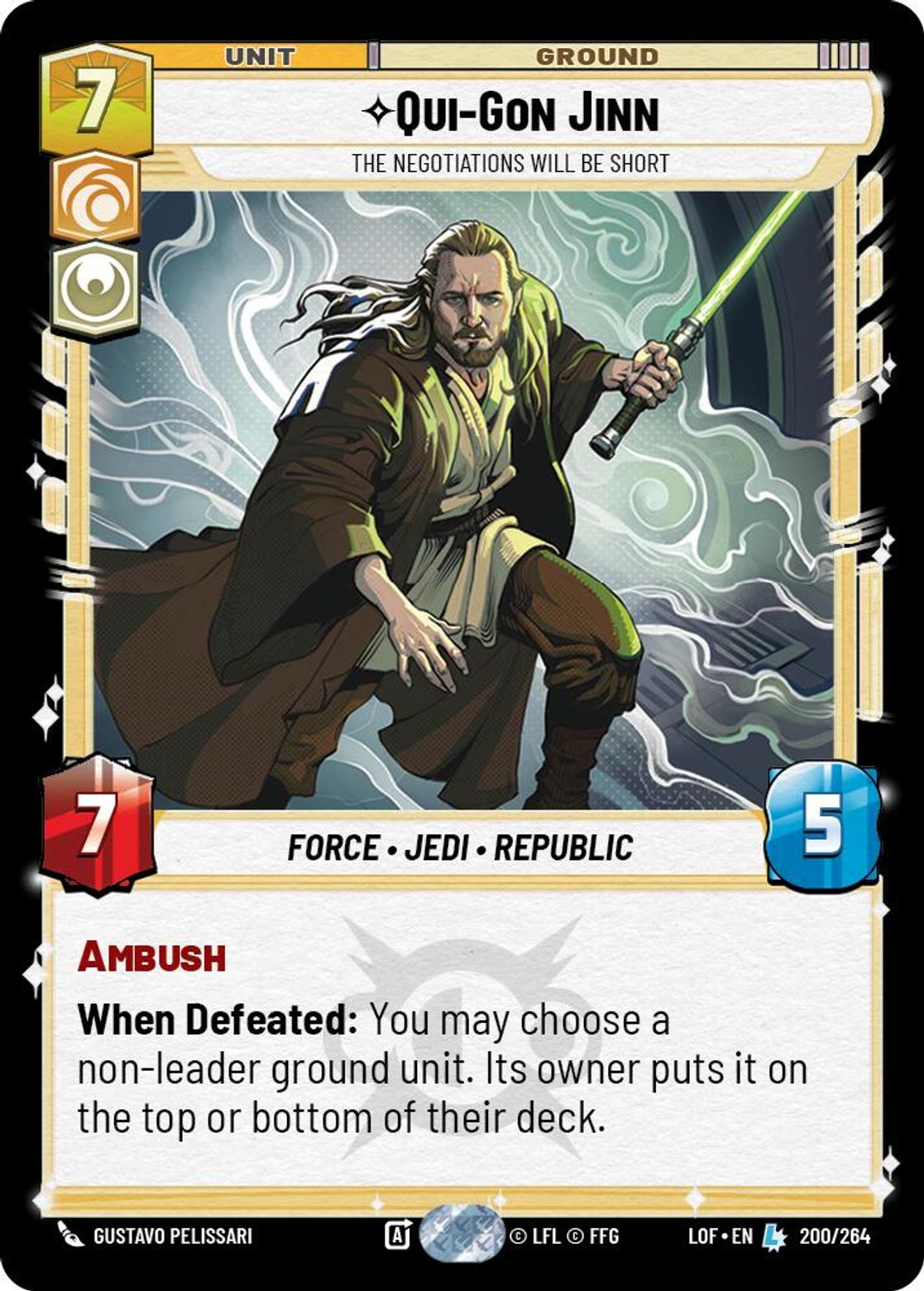 Qui-Gon Jinn | The Negotiations will be Short