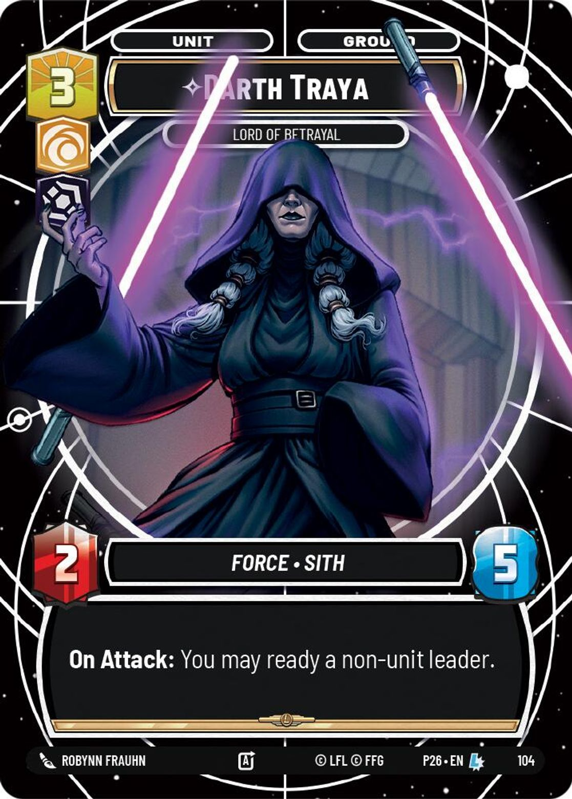 Darth Traya, Lord of Betrayal — 2026 Promos 104