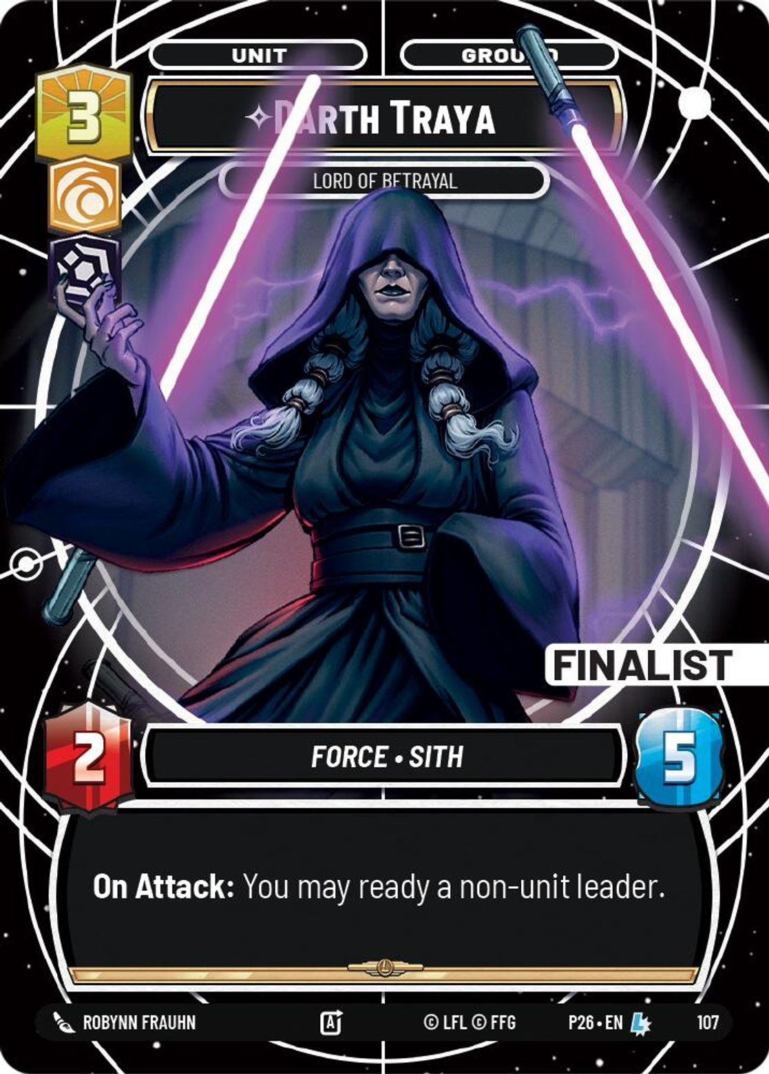 Darth Traya, Lord of Betrayal — 2026 Promos 107