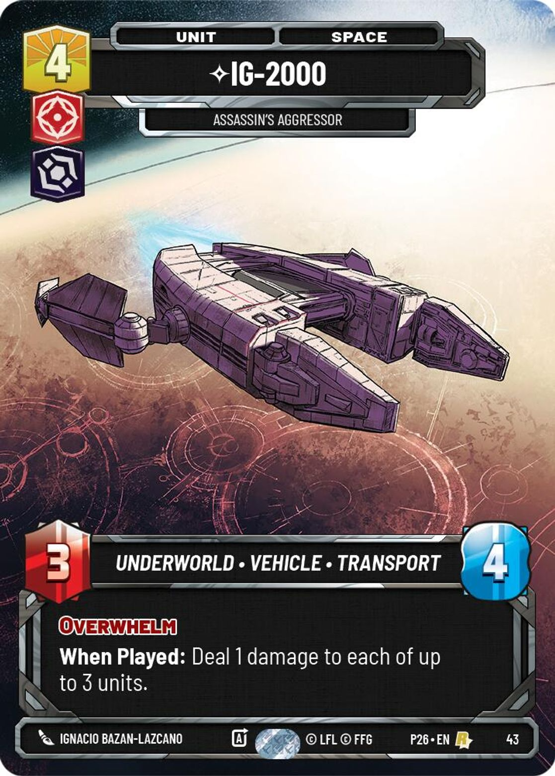 IG-2000, Assassin's Aggressor — 2026 Promos 43