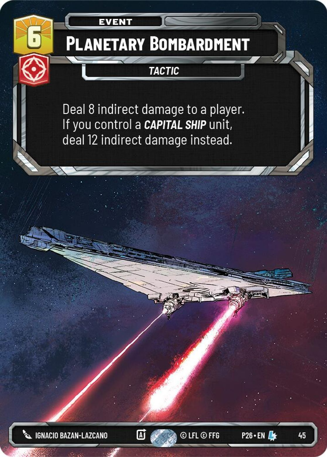 Planetary Bombardment — 2026 Promos 45