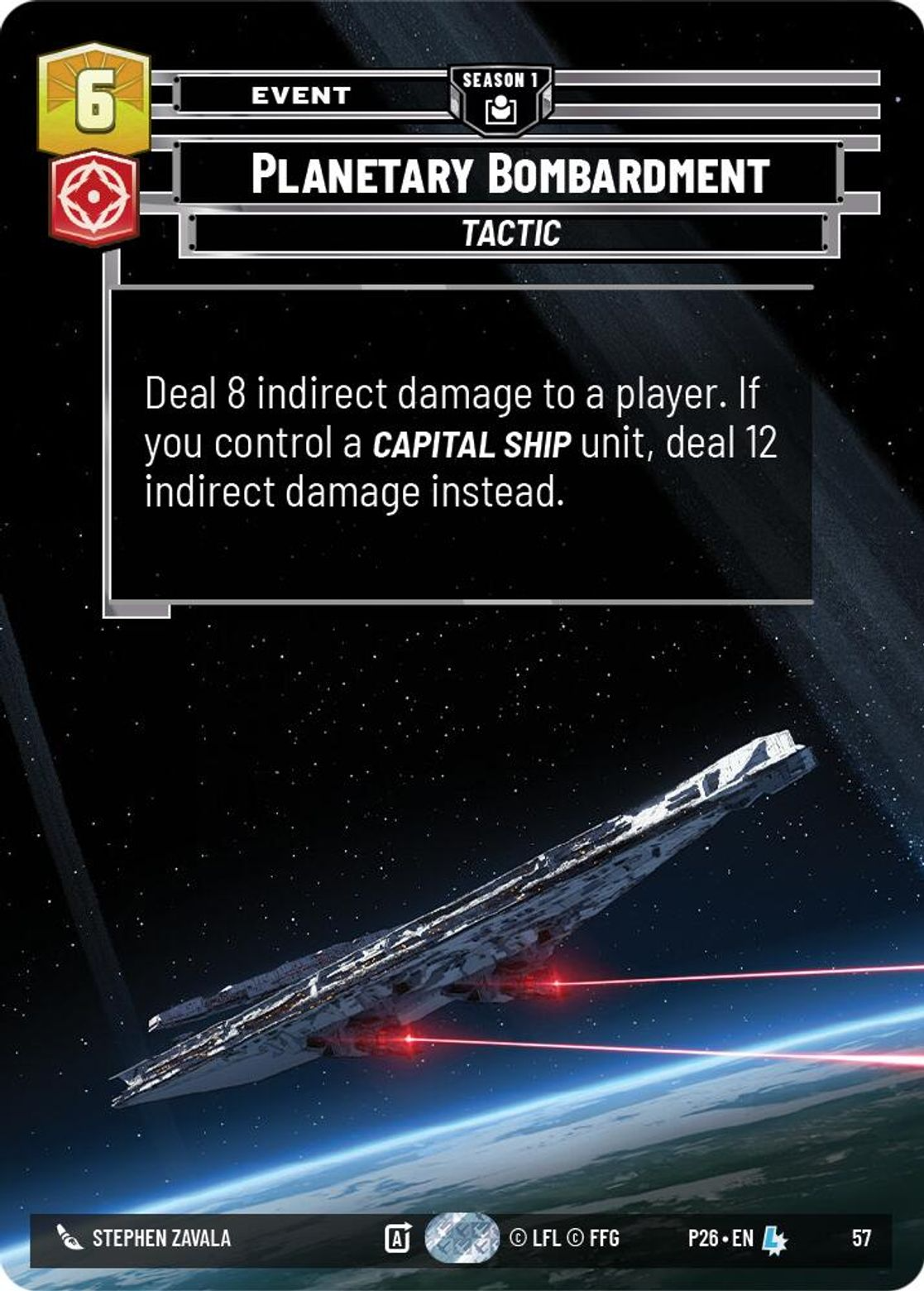 Planetary Bombardment — 2026 Promos 57