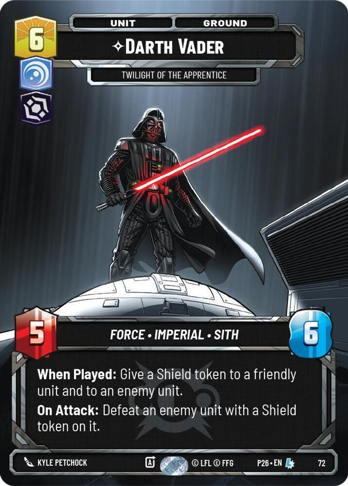 Darth Vader, Twilight of the Apprentice — 2026 Promos 72