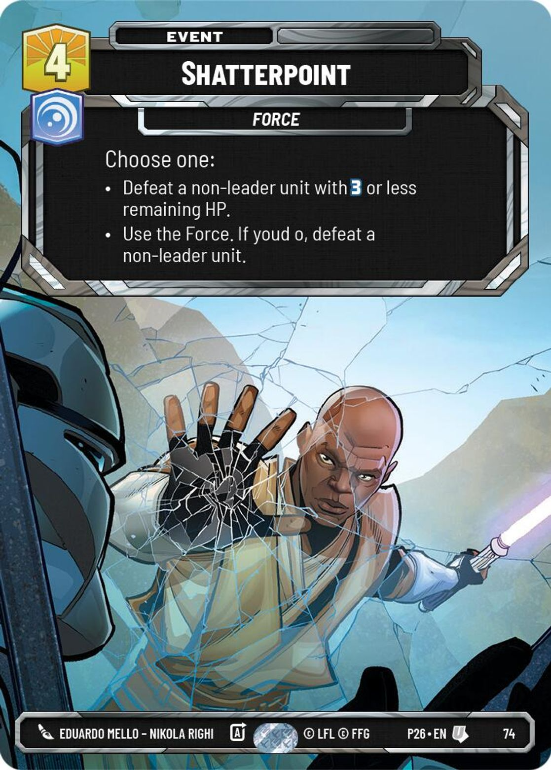 Shatterpoint — 2026 Promos 74
