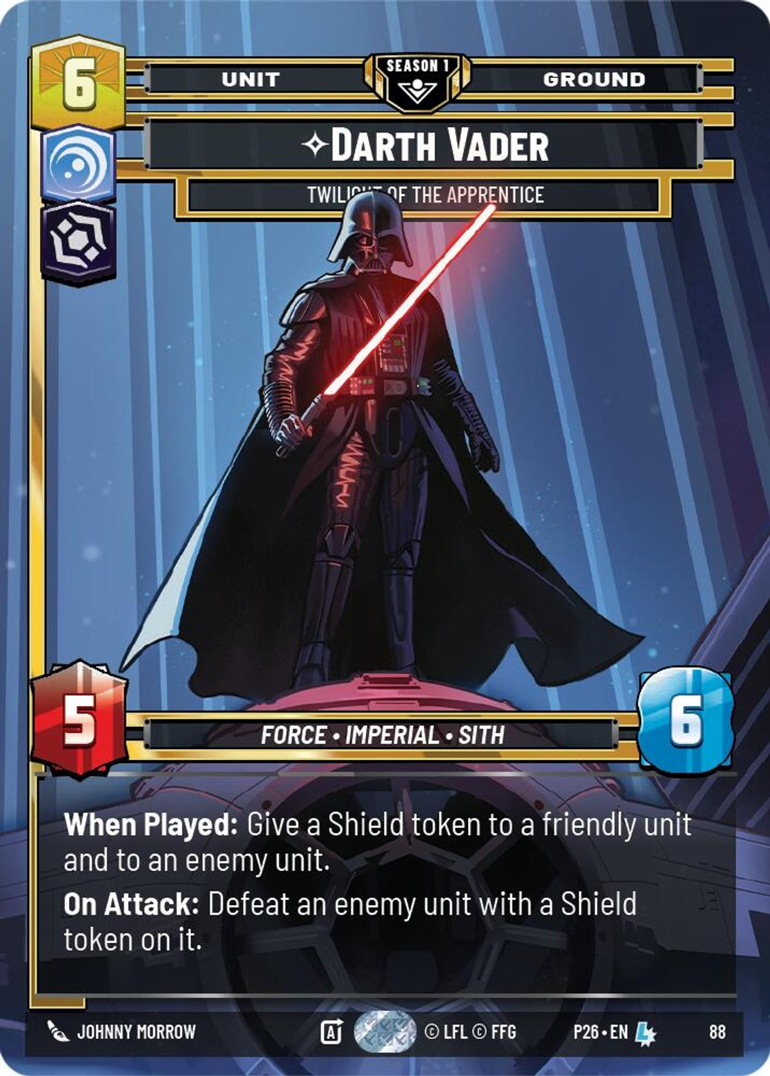 Darth Vader, Twilight of the Apprentice — 2026 Promos 88