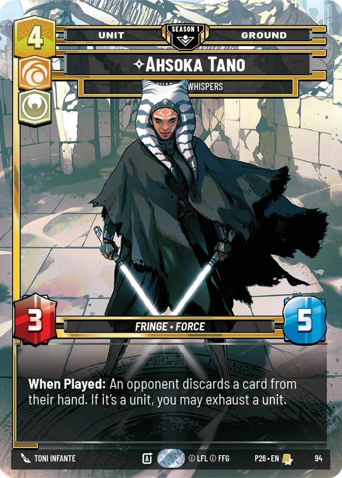 Ahsoka Tano, Chasing Whispers — 2026 Promos 94