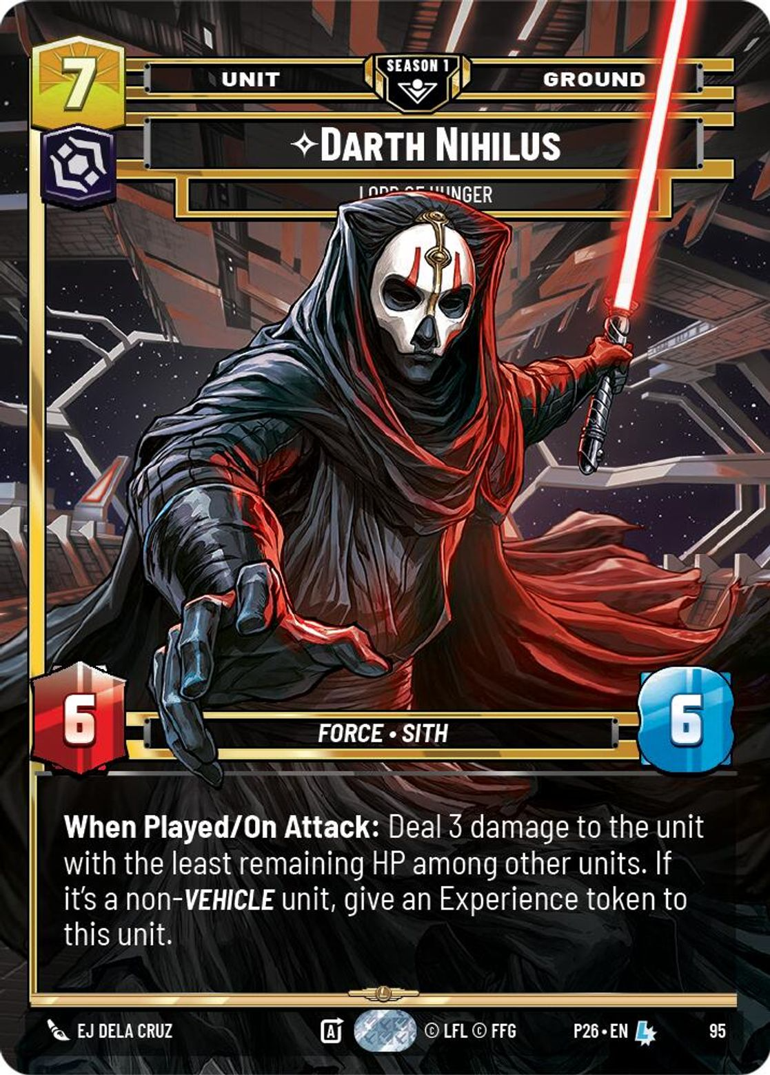 Darth Nihilus, Lord of Hunger — 2026 Promos 95