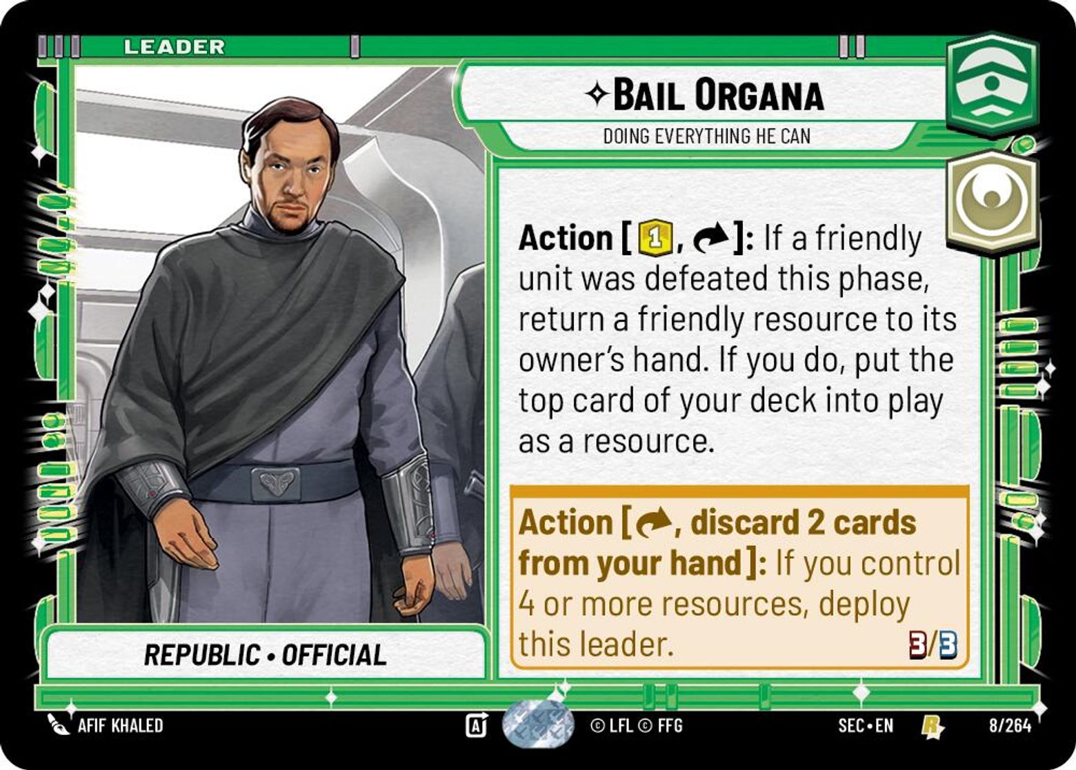 Bail Organa, Doing Everything He Can — Secrets of Power 008