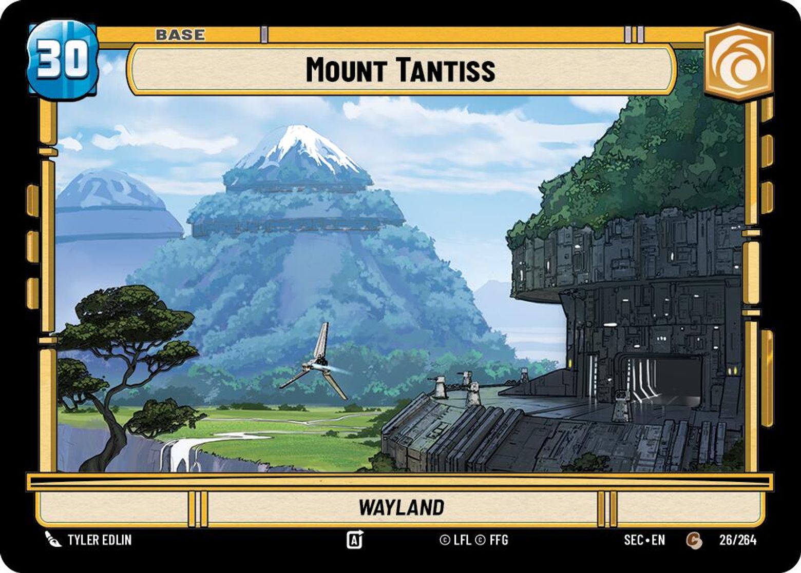 Mount Tantiss, Wayland