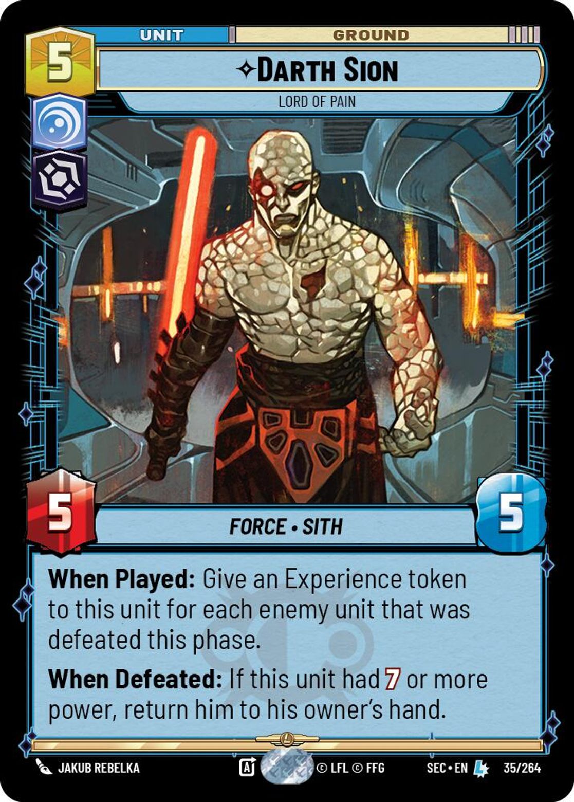 Darth Sion, Lord of Pain — Secrets of Power 035