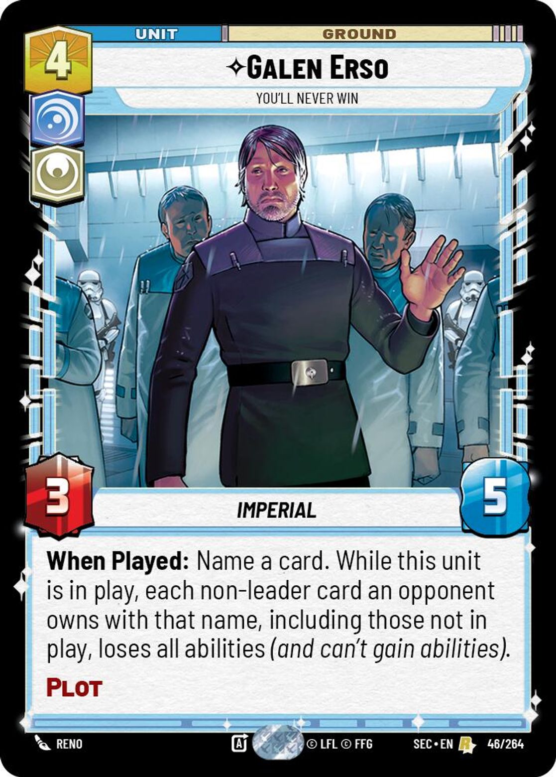 Galen Erso | You'll Never Win