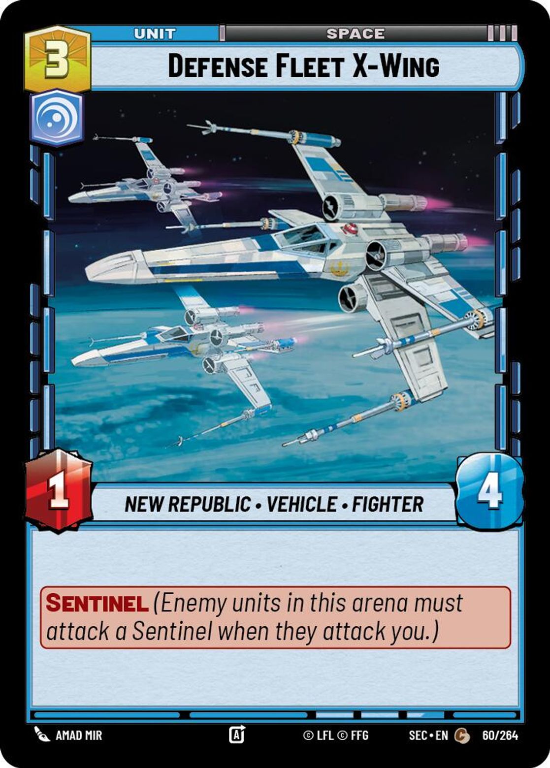 Defense Fleet X-Wing — Secrets of Power 060