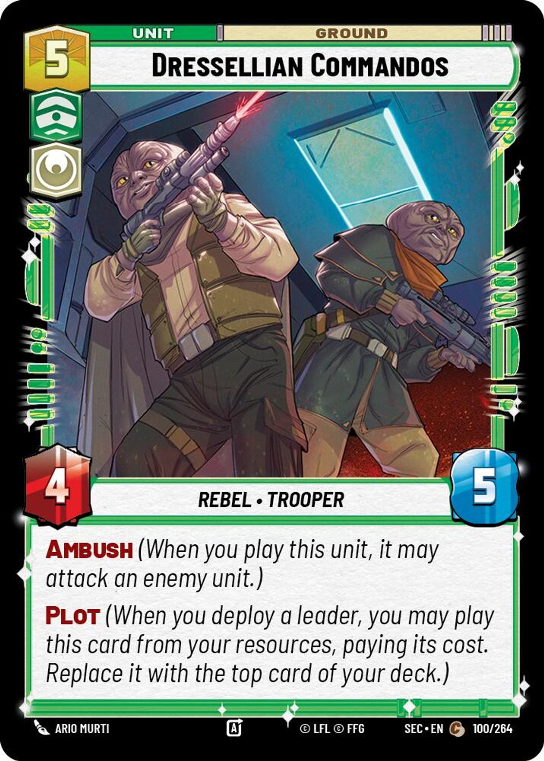 Dressellian Commandos — Secrets of Power 100