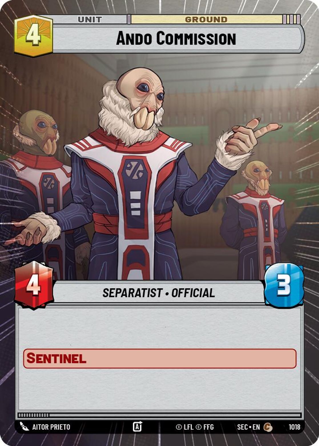 Ando Commission — Secrets of Power 1018