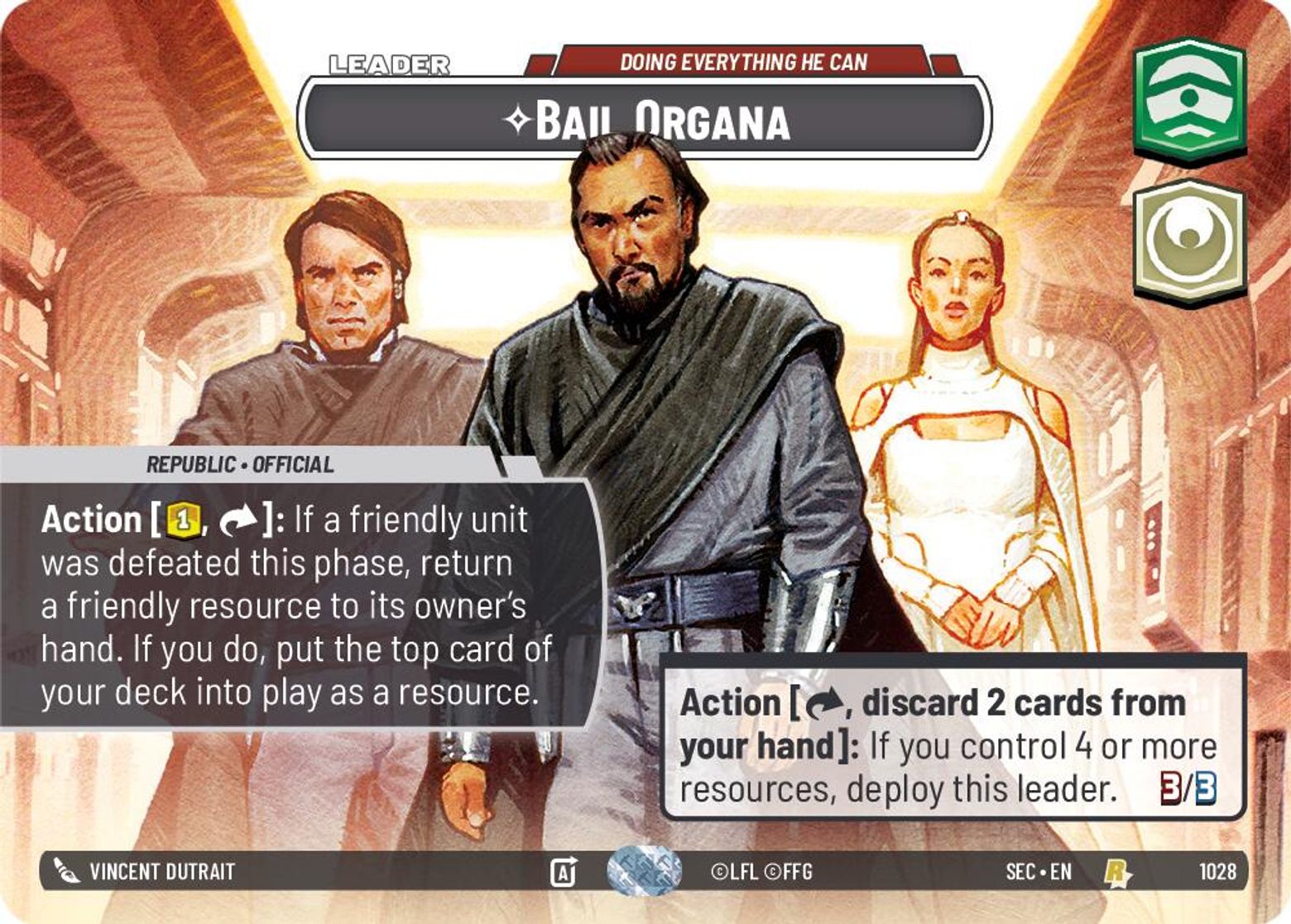 Bail Organa, Doing Everything He Can — Secrets of Power 1028