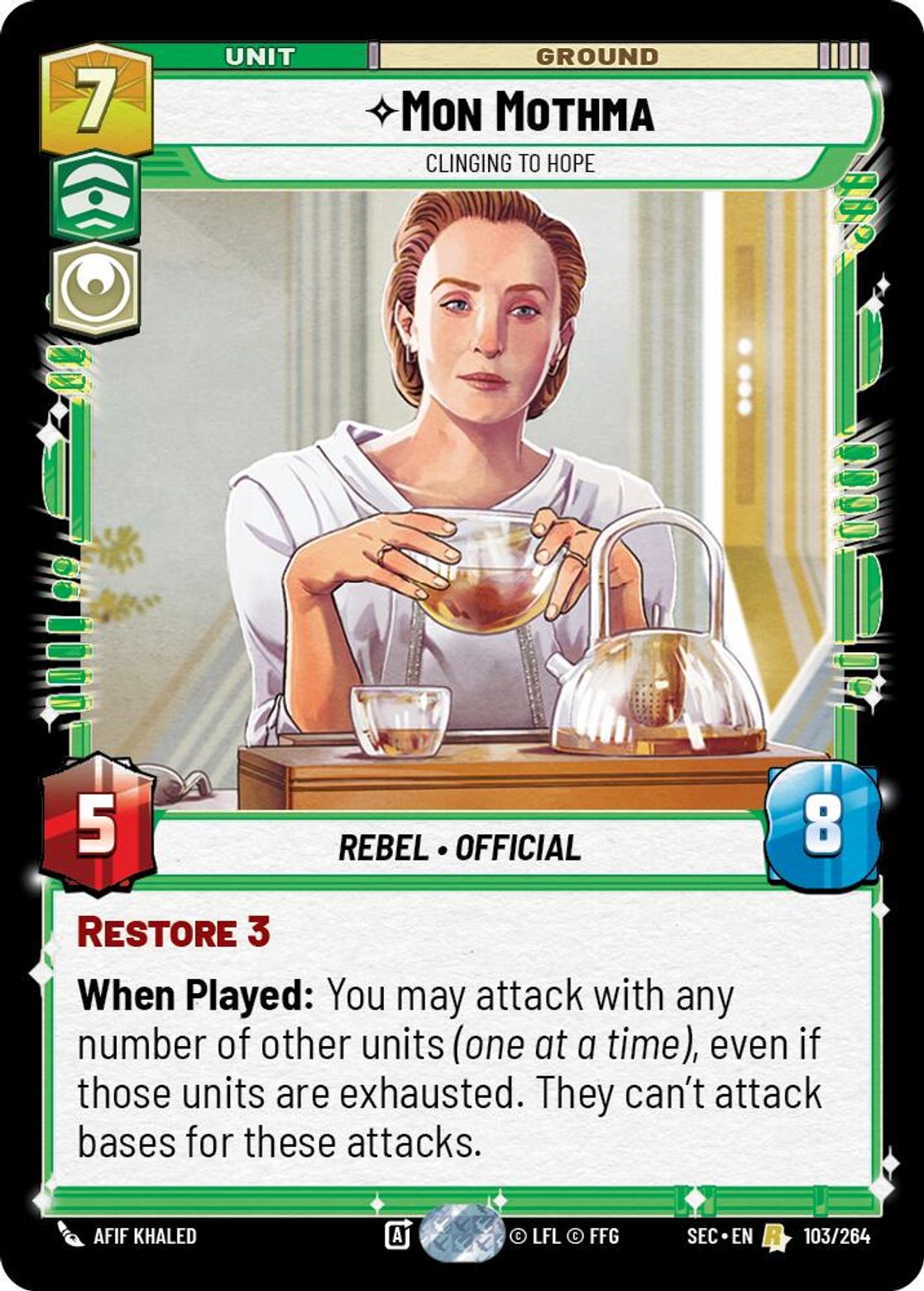 Mon Mothma | Clinging to Hope