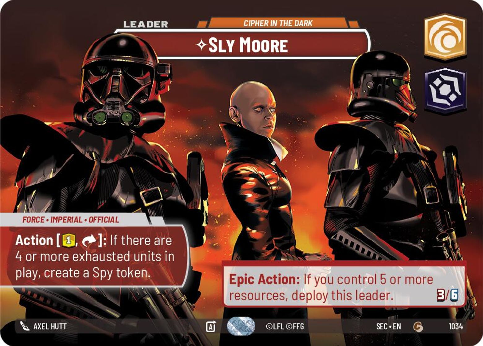 Sly Moore, Cipher in the Dark — Secrets of Power 1034