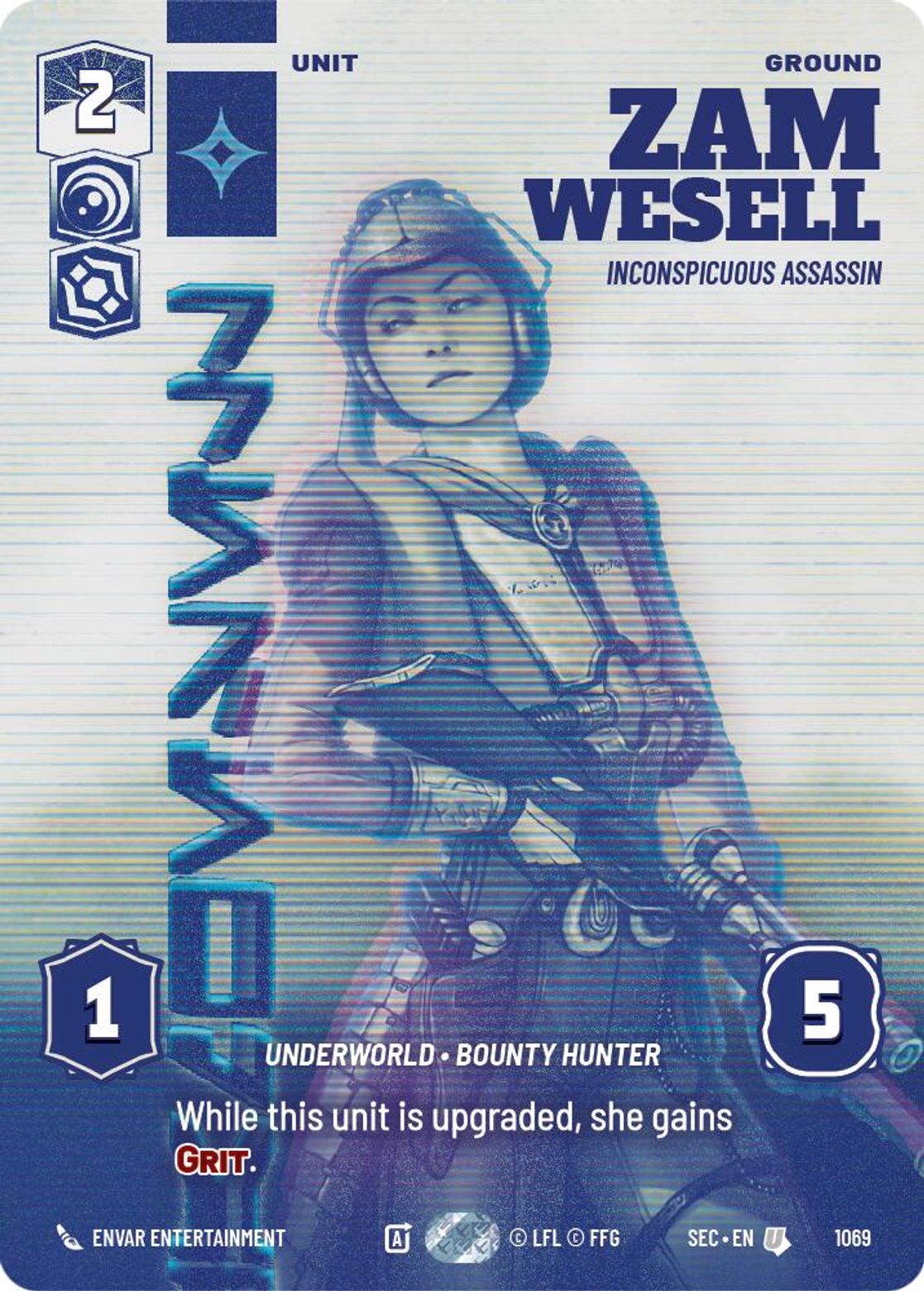 Zam Wesell, Inconspicuous Assassin — Secrets of Power 1069