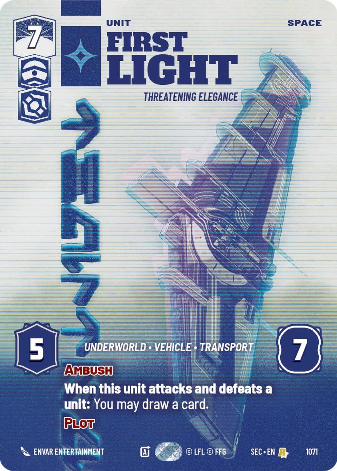 First Light, Threatening Elegance — Secrets of Power 1071