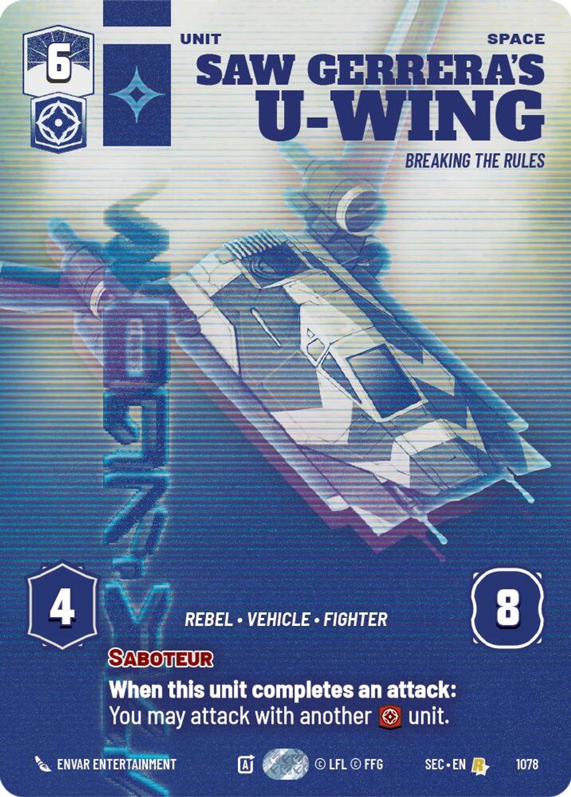 Saw Gerrera's U-Wing, Breaking the Rules — Secrets of Power 1078