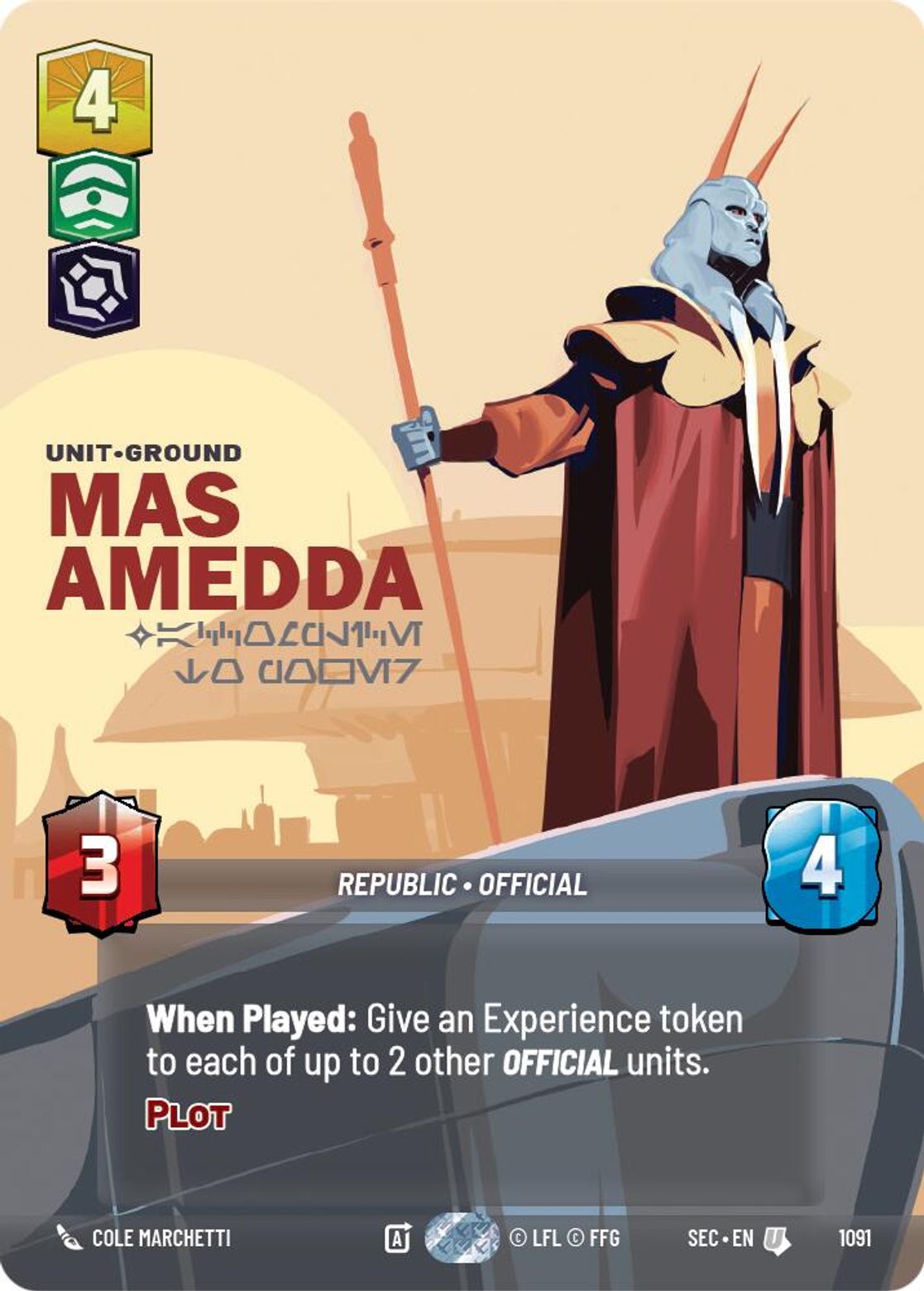 Mas Amedda, Accomplice to Power — Secrets of Power 1091