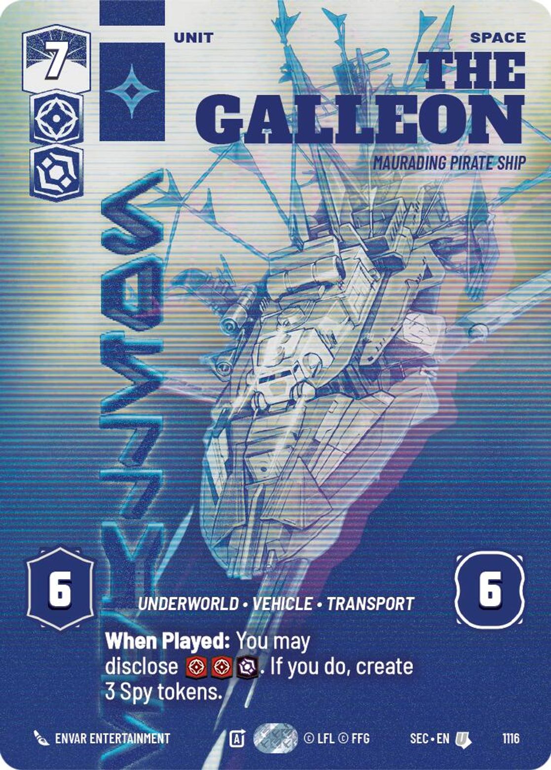 The Galleon, Marauding Pirate Ship — Secrets of Power 1116