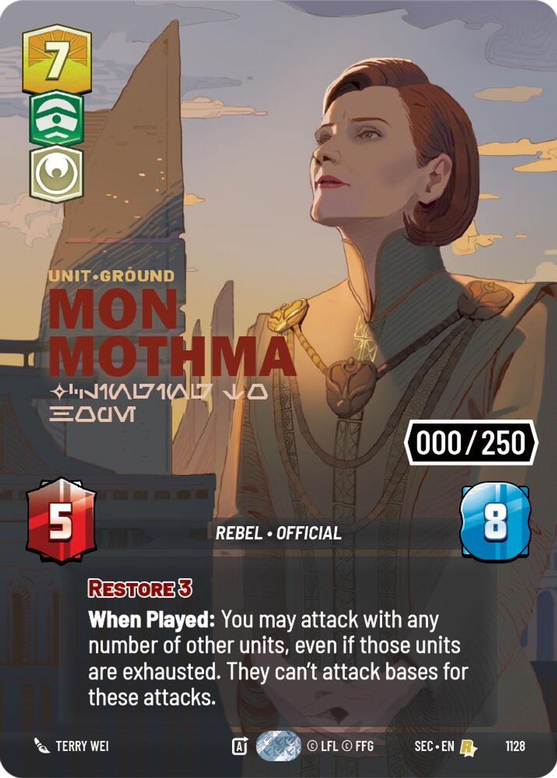 Mon Mothma, Clinging to Hope — Secrets of Power 1128
