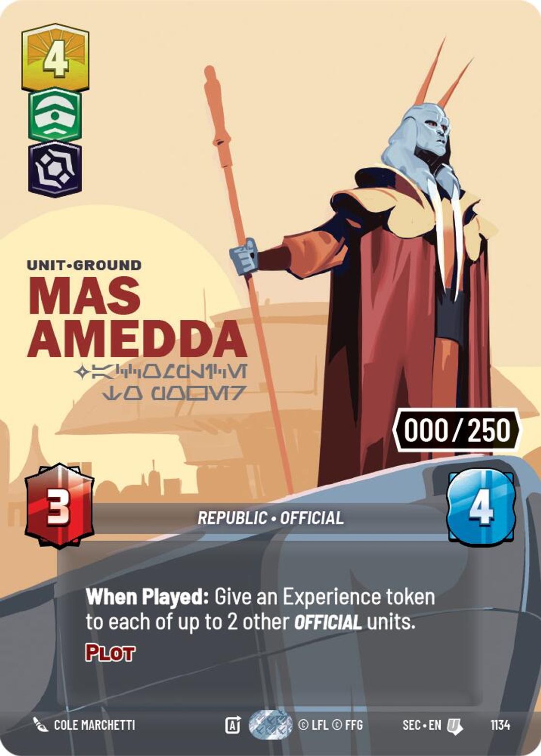 Mas Amedda, Accomplice to Power — Secrets of Power 1134