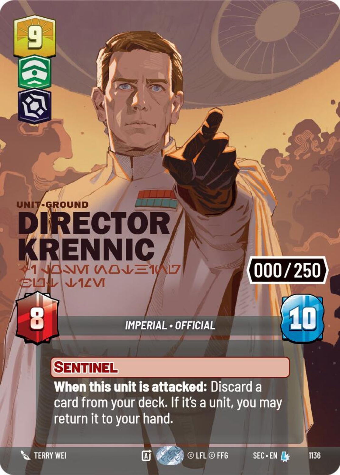 Director Krennic, I Lose Nothing But Time — Secrets of Power 1136