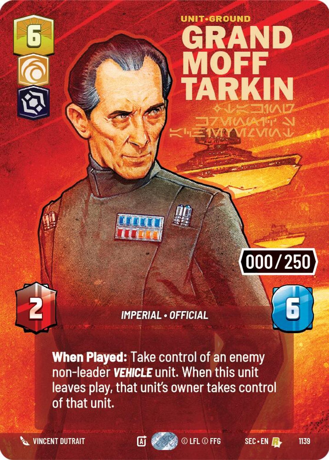 Grand Moff Tarkin, Taking Krennic's Achievement — Secrets of Power 1139