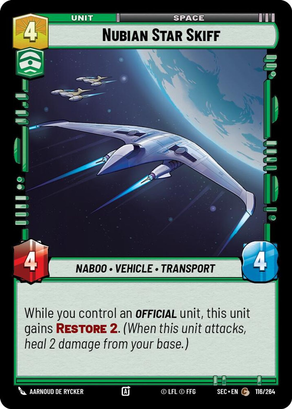 Nubian Star Skiff — Secrets of Power 116