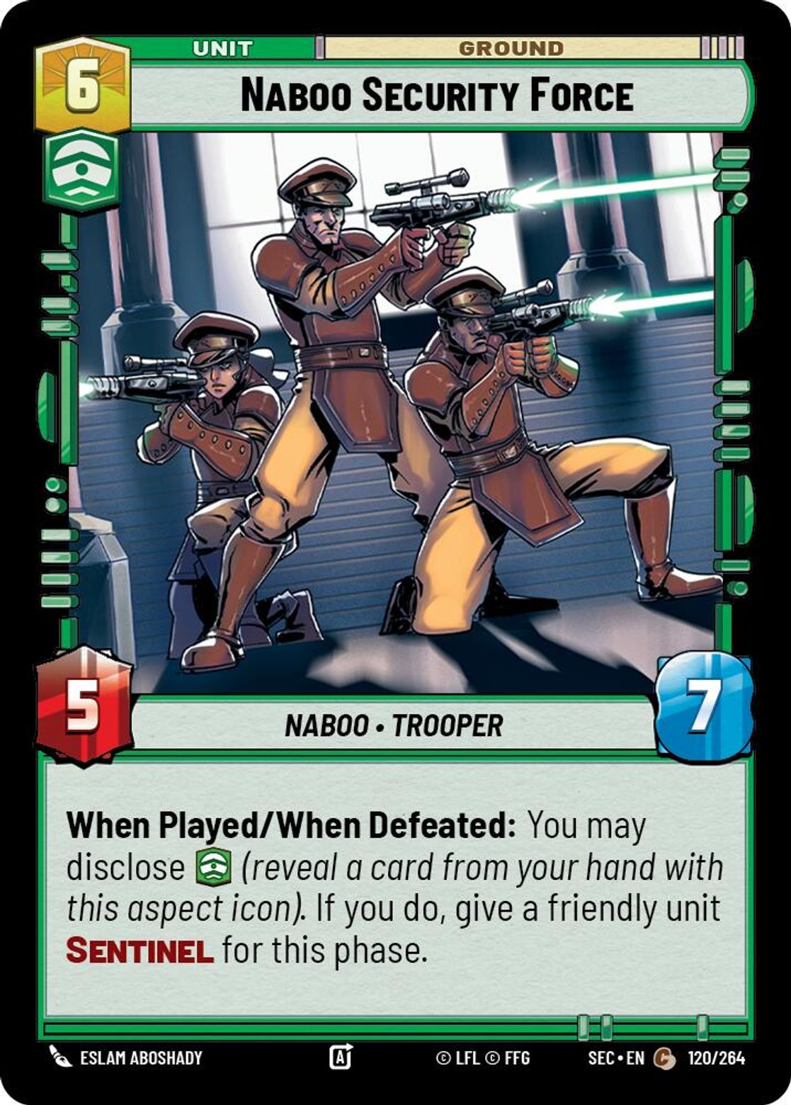 Naboo Security Force — Secrets of Power 120
