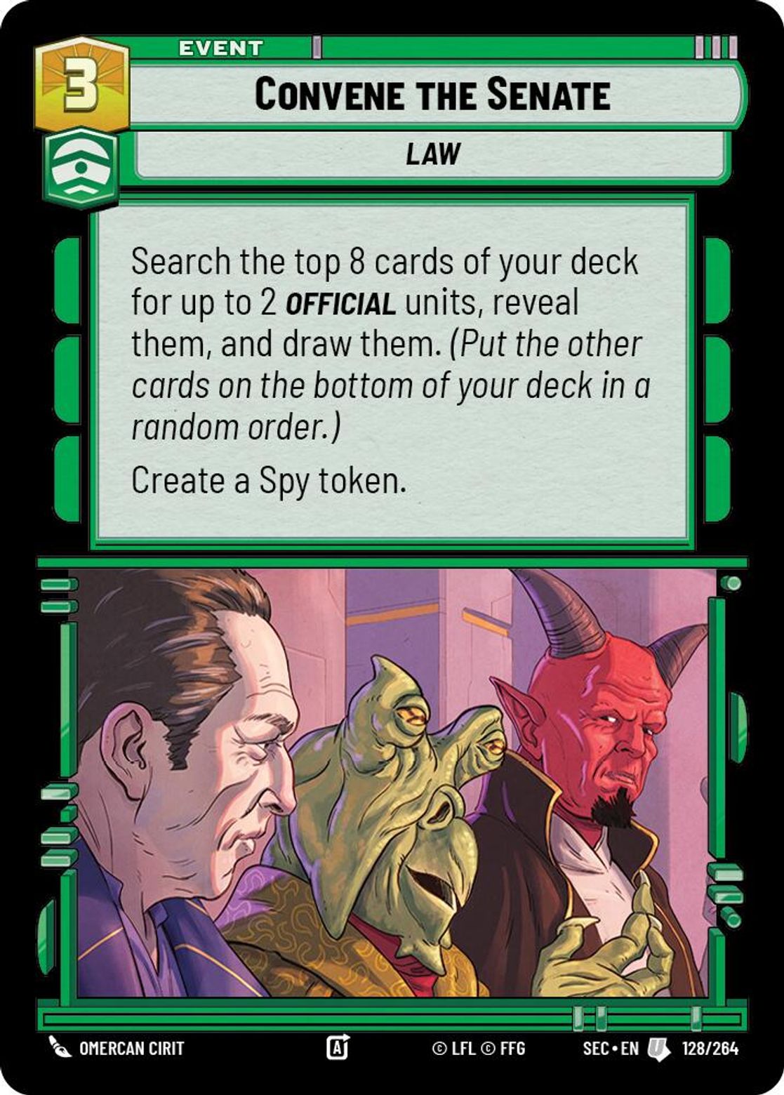 Convene the Senate — Secrets of Power 128