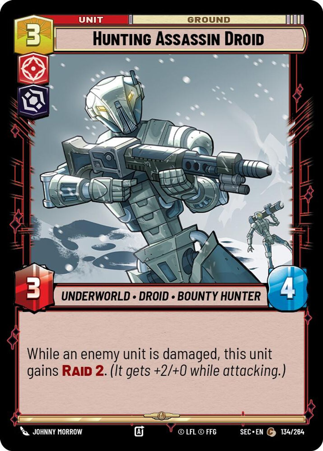 Hunting Assassin Droid — Secrets of Power 134