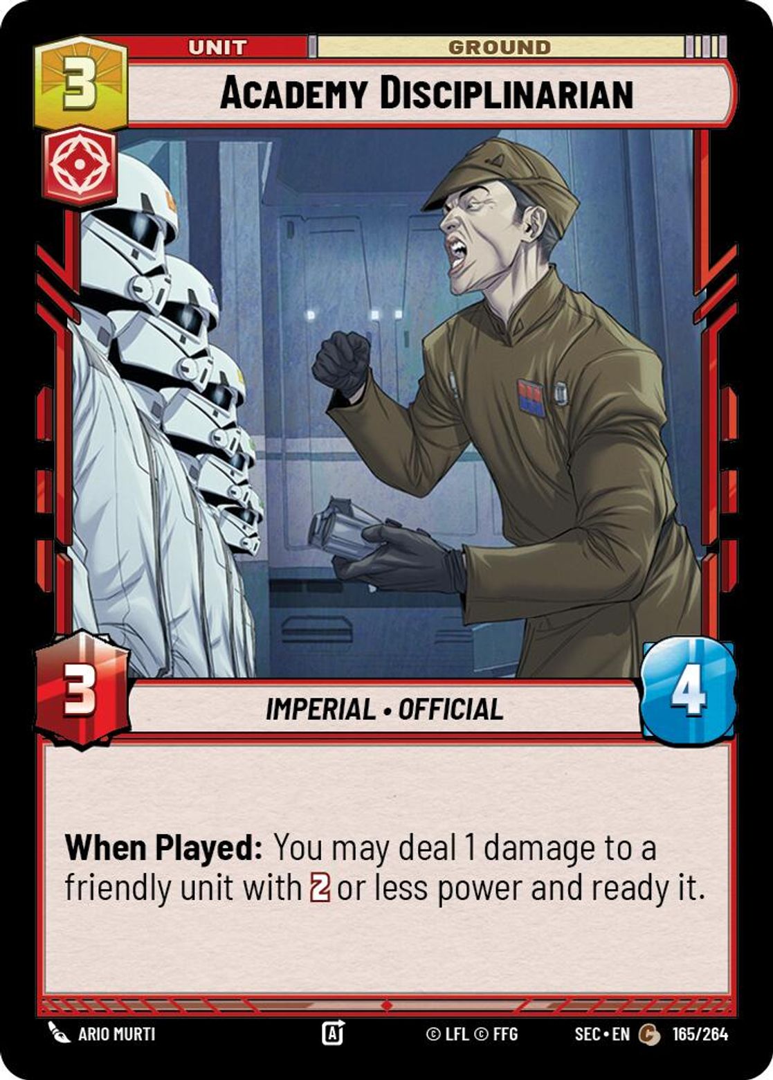 Academy Disciplinarian — Secrets of Power 165
