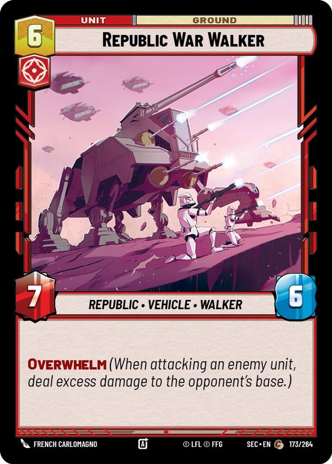 Republic War Walker — Secrets of Power 173