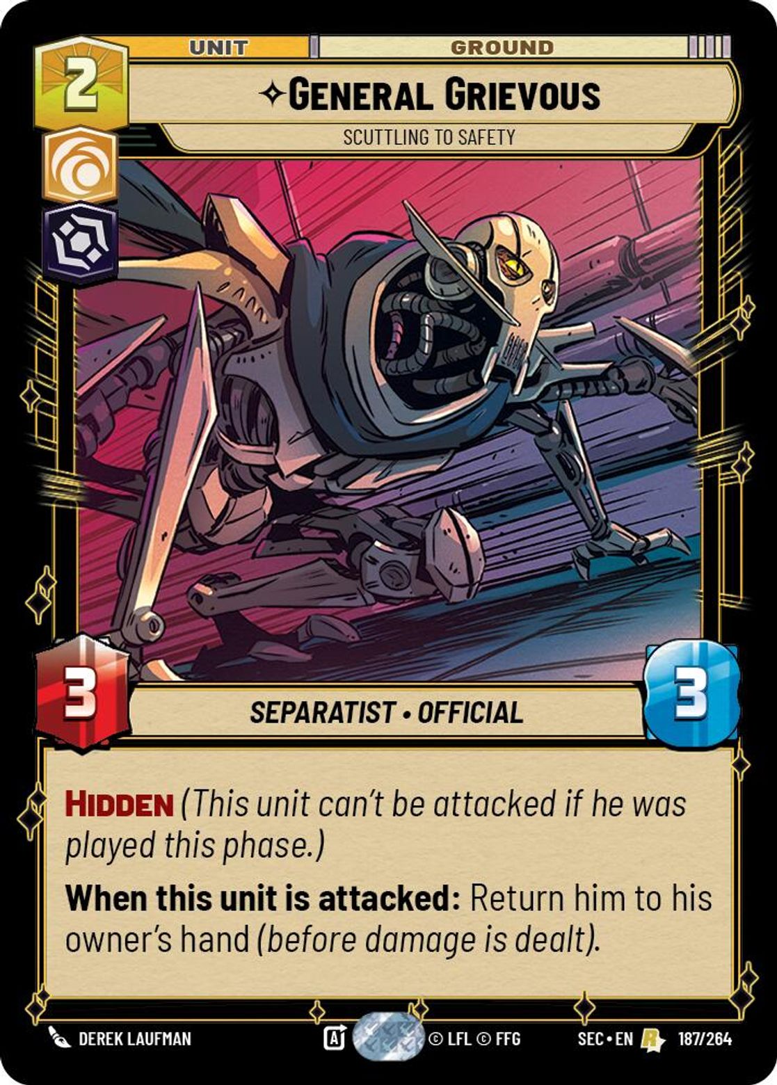 General Grievous, Scuttling to Safety — Secrets of Power 187