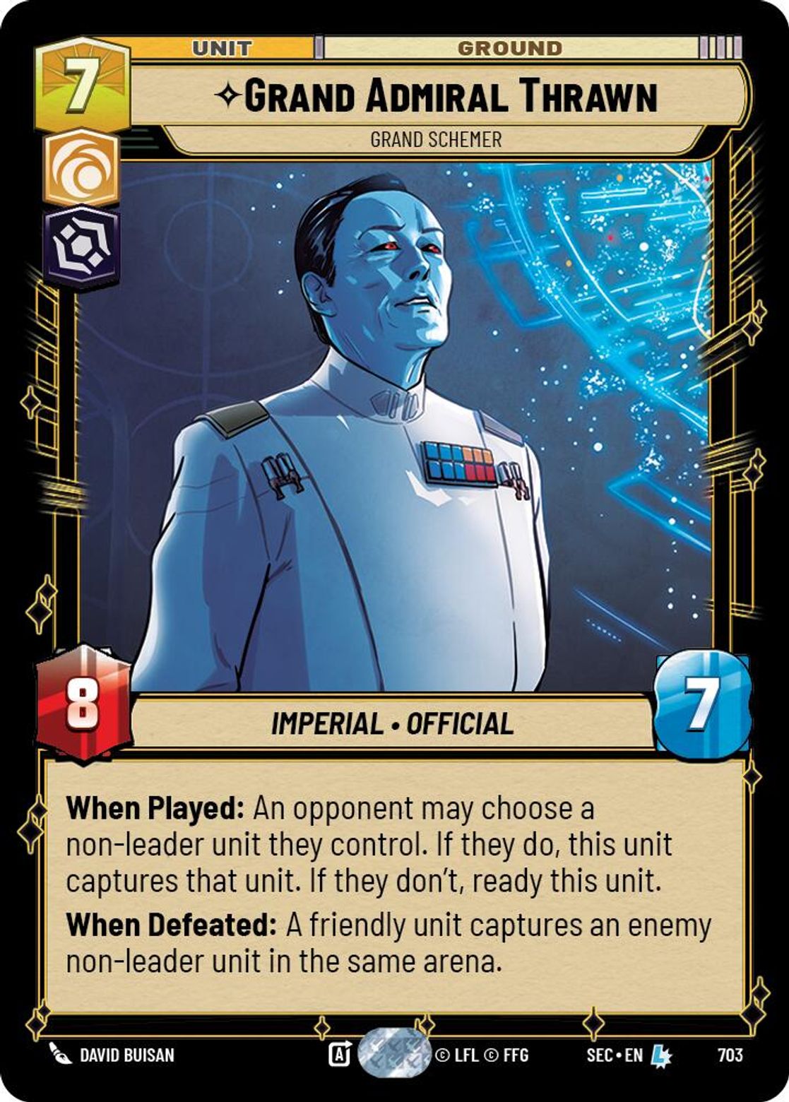 Grand Admiral Thrawn | Grand Schemer
