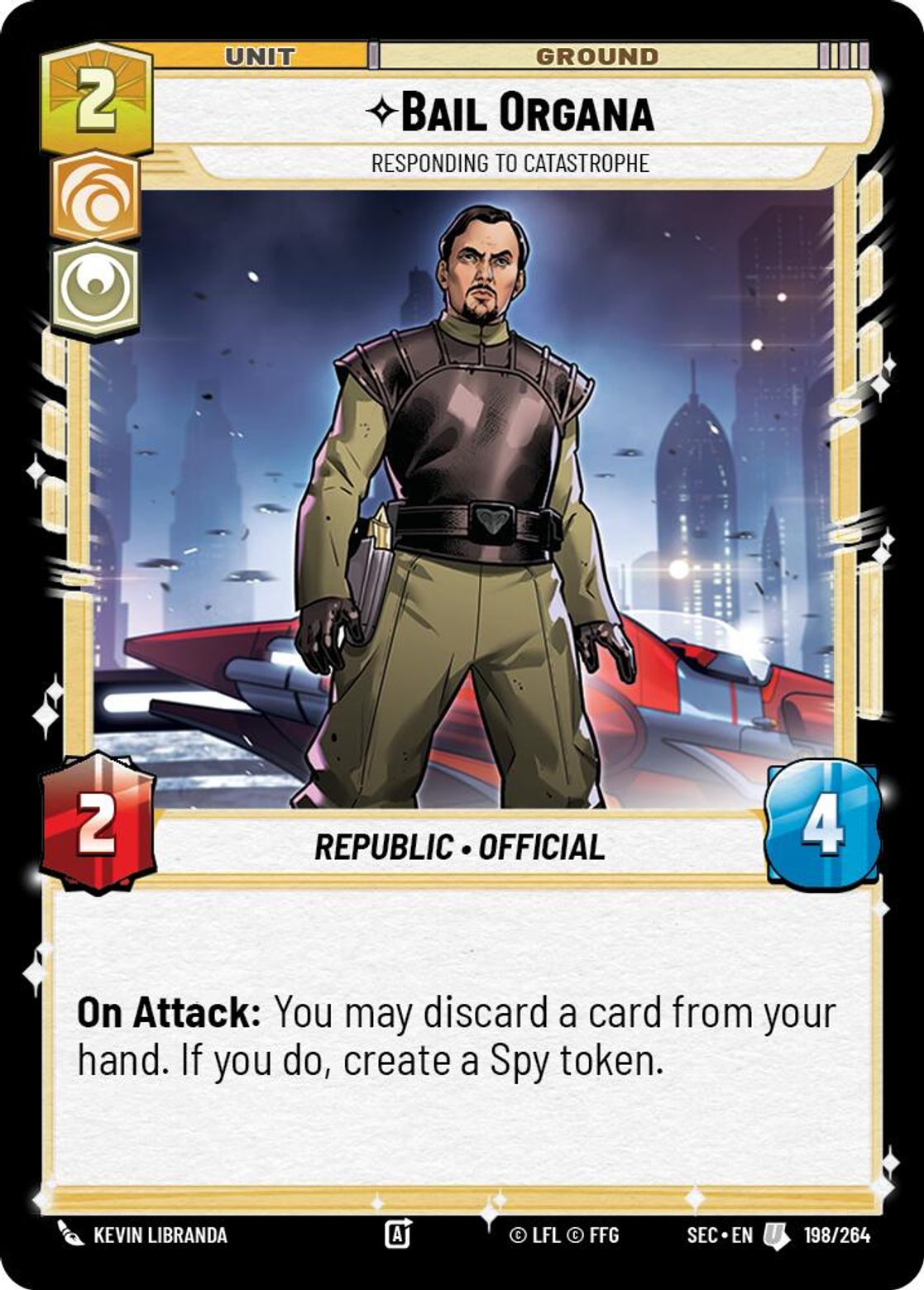 Bail Organa | Responding to Catastrophe