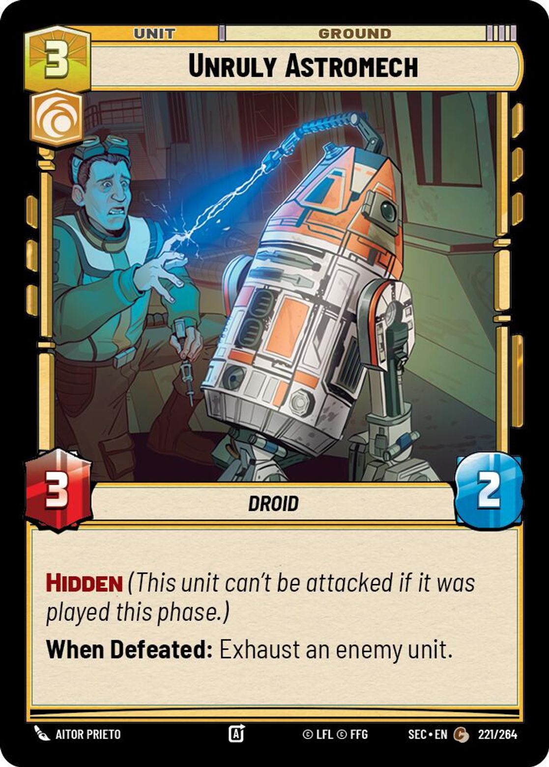 Unruly Astromech — Secrets of Power 221