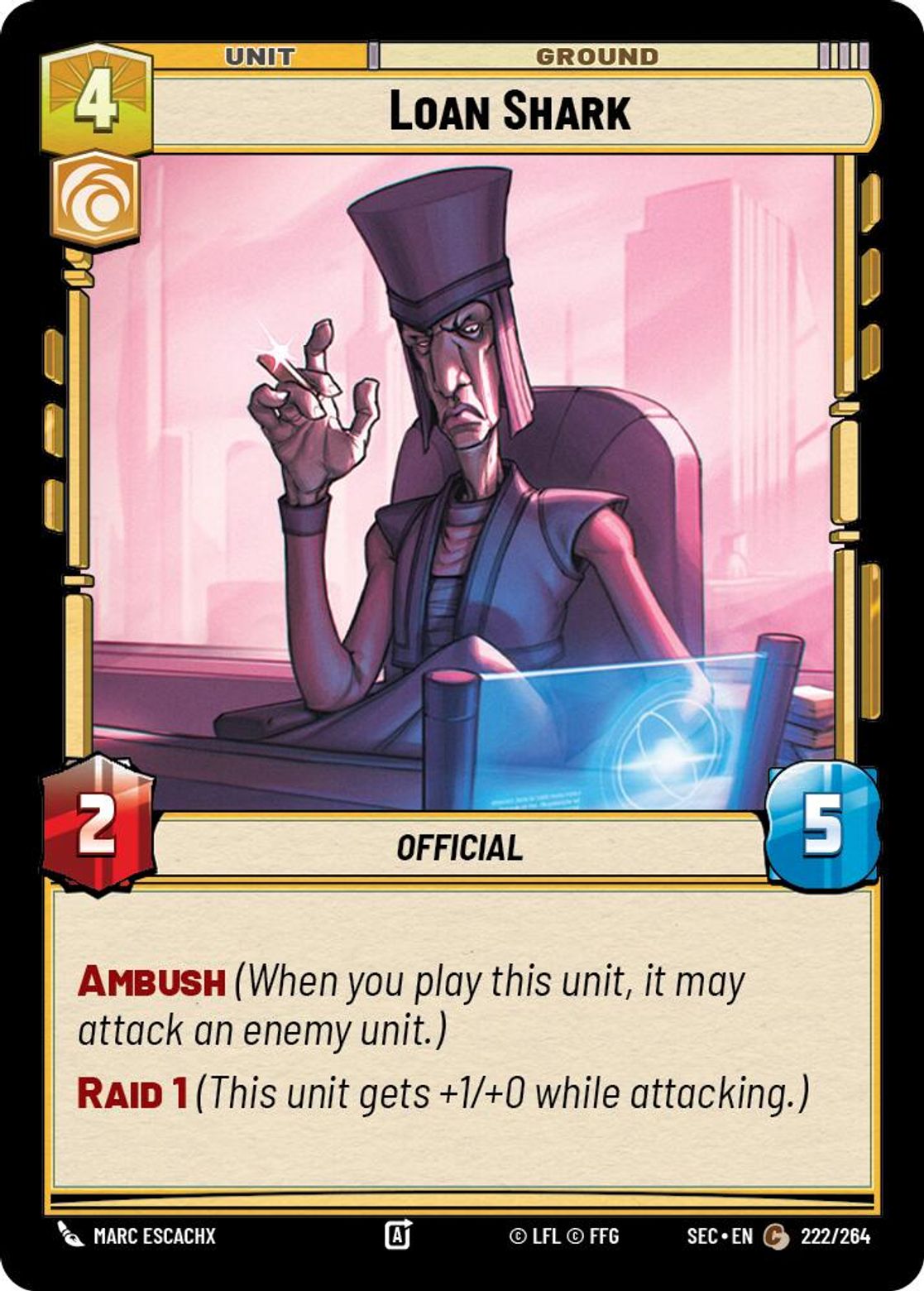 Loan Shark — Secrets of Power 222