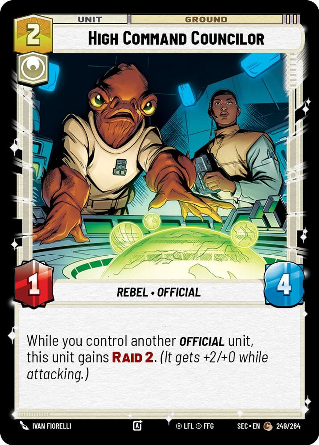 High Command Councilor — Secrets of Power 249