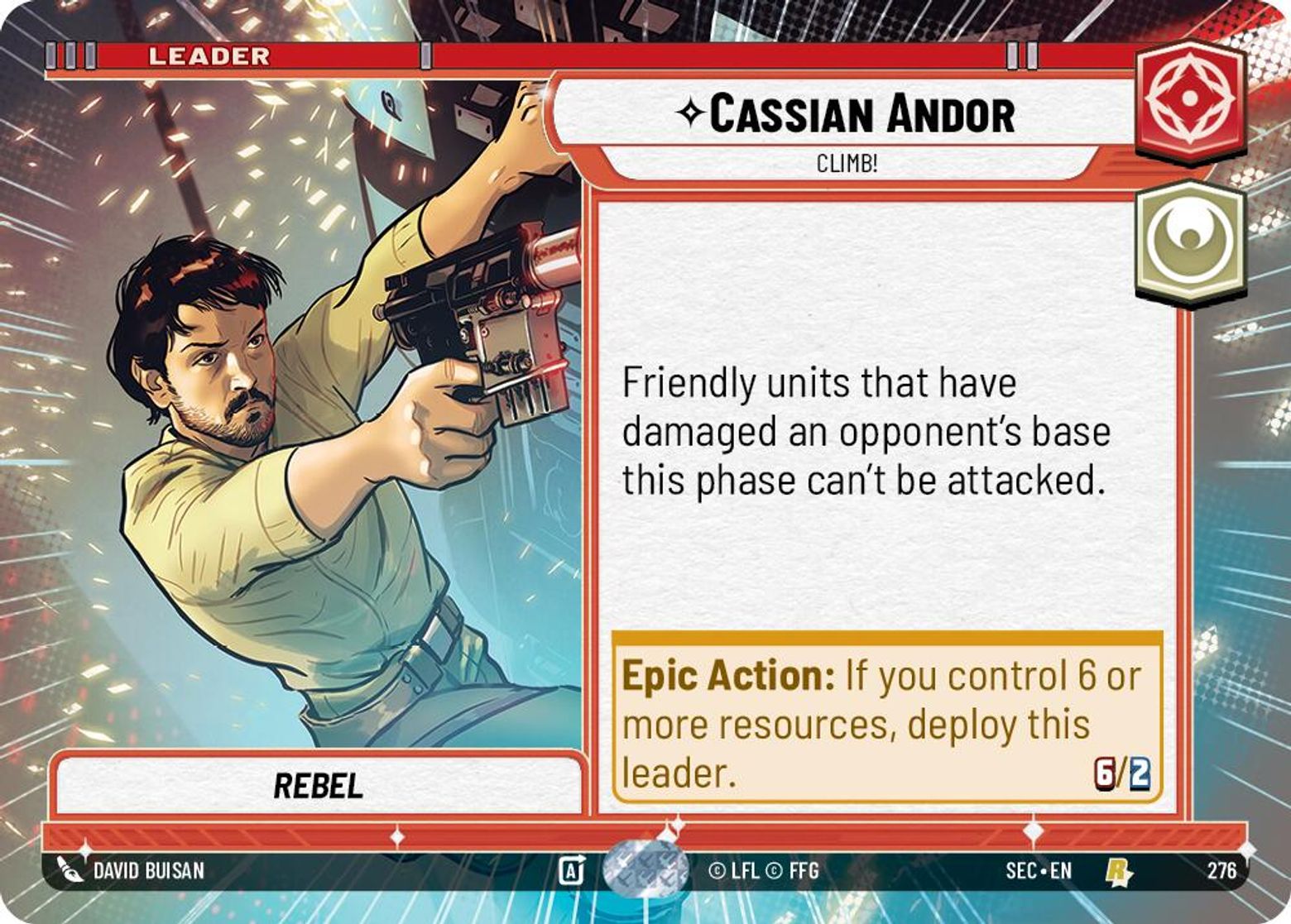 Cassian Andor, Climb! — Secrets of Power 276