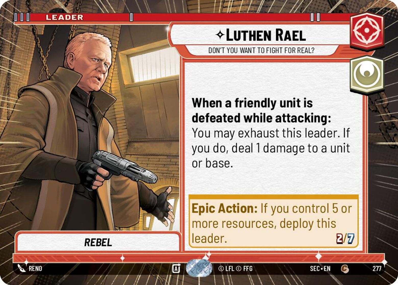 Luthen Rael, Don't You Want to Fight For Real? — Secrets of Power 277
