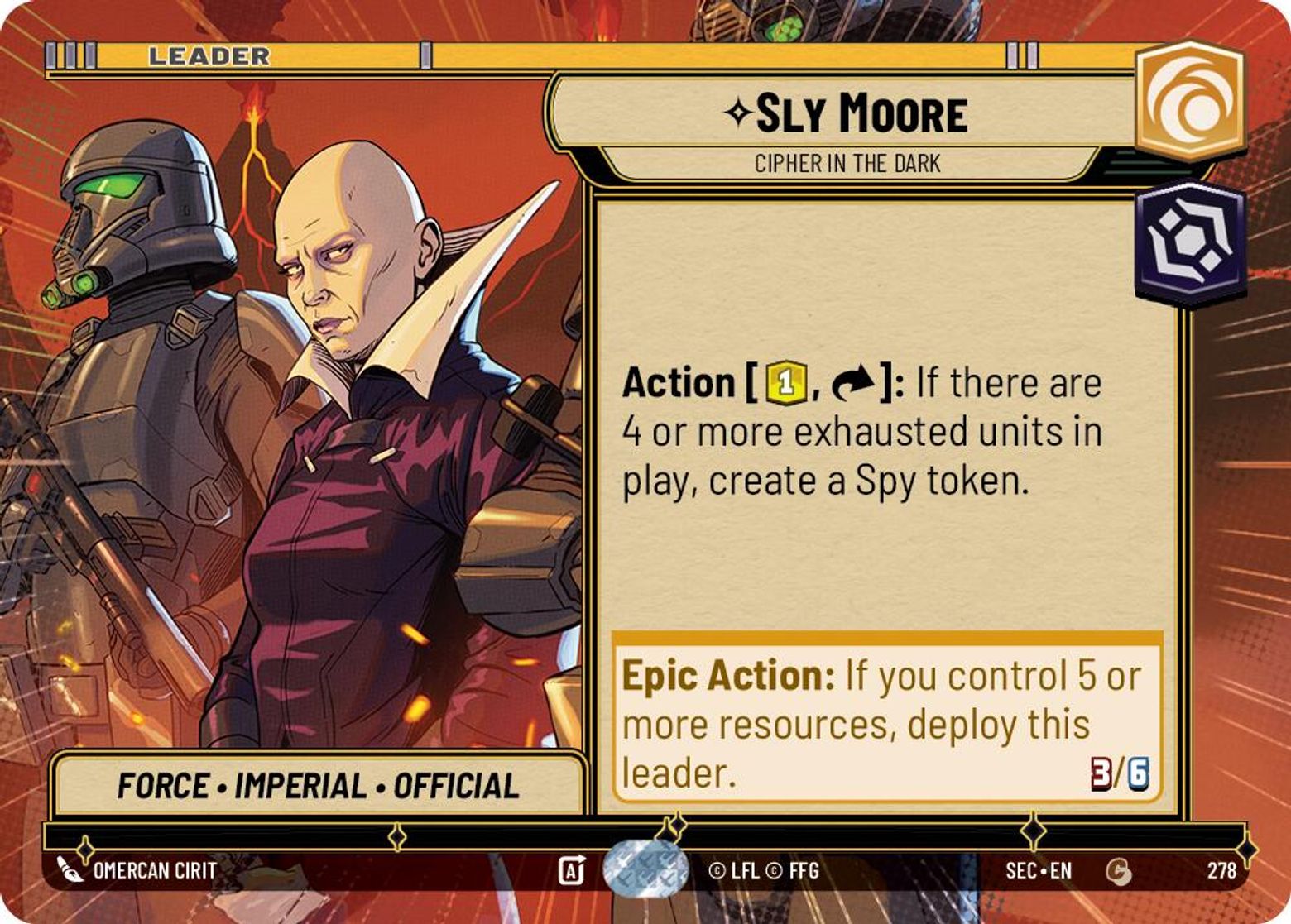 Sly Moore, Cipher in the Dark — Secrets of Power 278