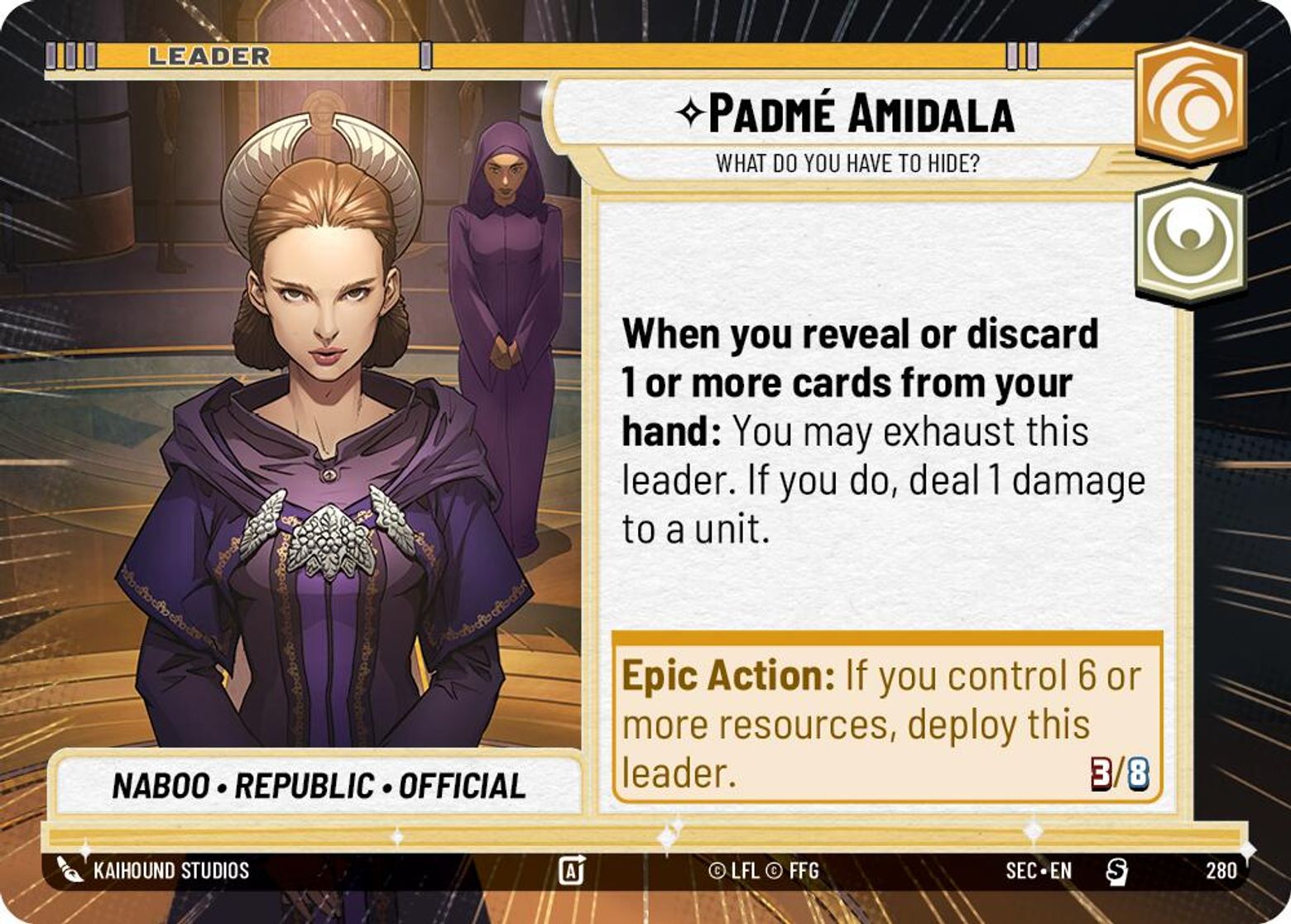 Padmé Amidala, What Do You Have to Hide? — Secrets of Power 280