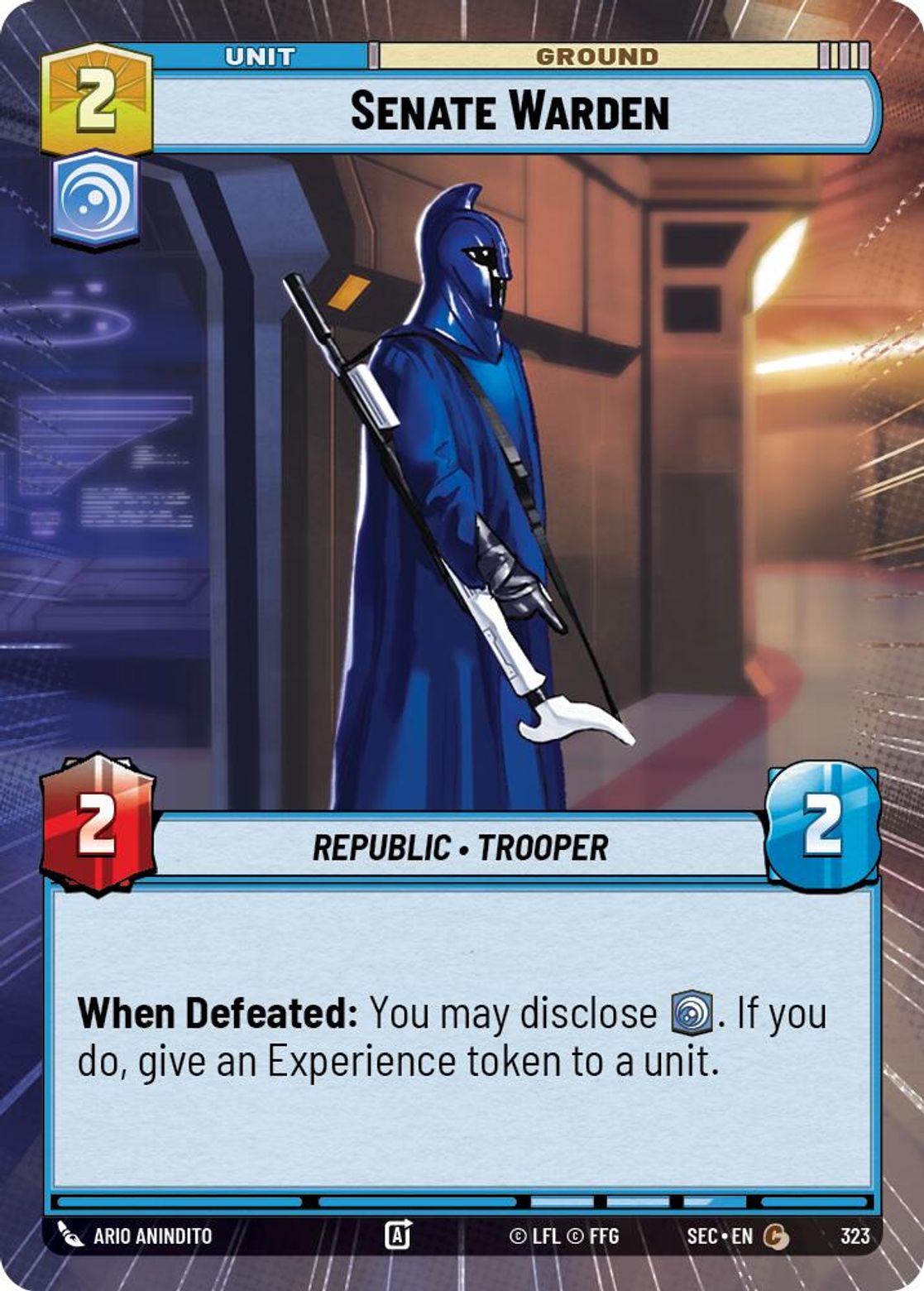Senate Warden — Secrets of Power 323